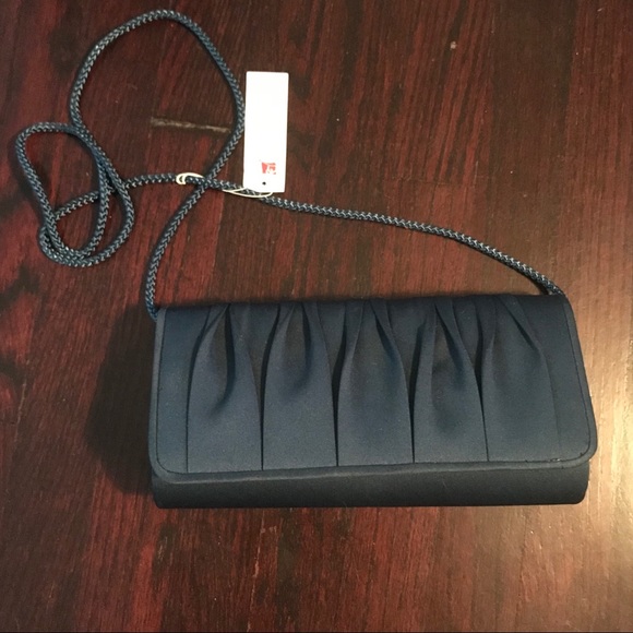 Charming Charlie Handbags - Charming Charlie Navy blue evening bag